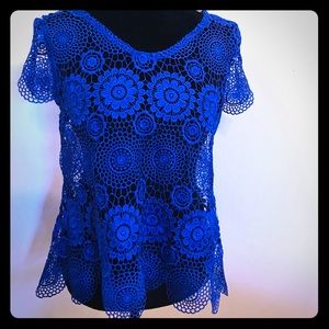 Ankara/Lace Tops